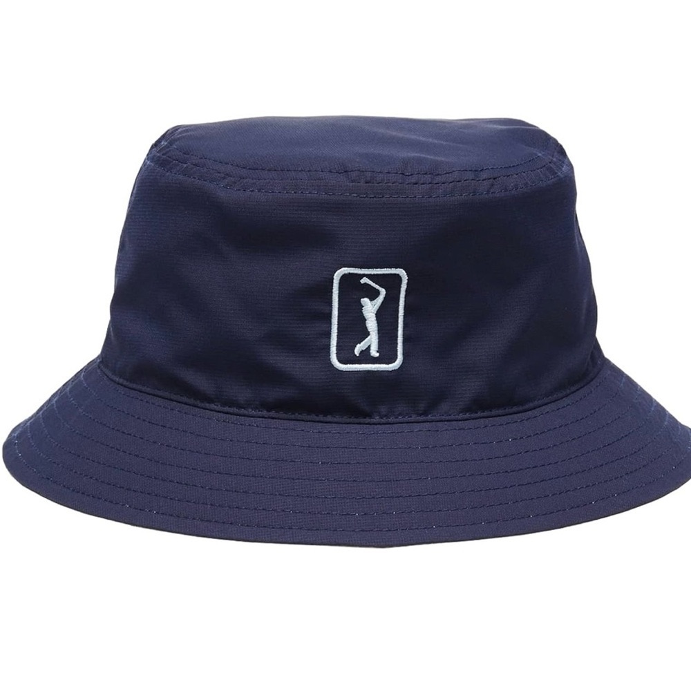 PGA TOUR Reversible Golf Bucket Hat, UPF50 Sun Protection, Moisture-wicking Band